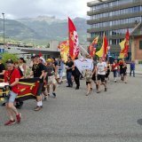 Les fans de hockey en première ligne des heureux du jour, à Sierre